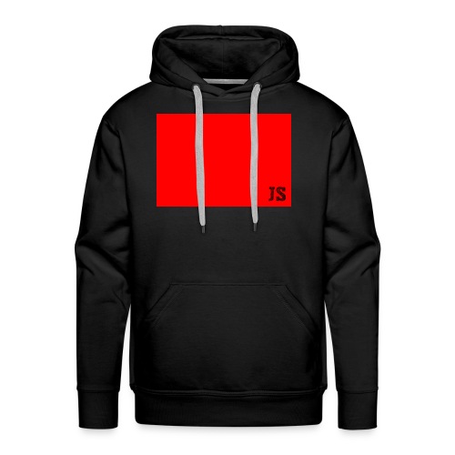 JustSquares Rood - Mannen Premium hoodie
