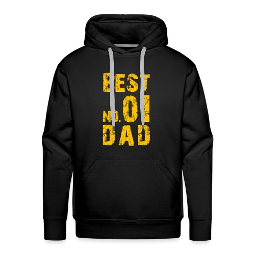 NO. 01 BEST DAD - Männer Premium Hoodie