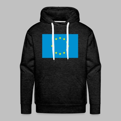 Europaflagge - Vektor - Männer Premium Hoodie