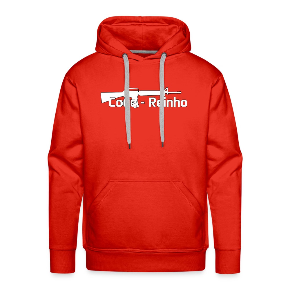 Armonogeek - Sweat-shirt à capuche Premium pour hommes rouge