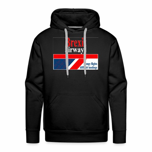 BREXIT AIRWAYS - Mannen Premium hoodie