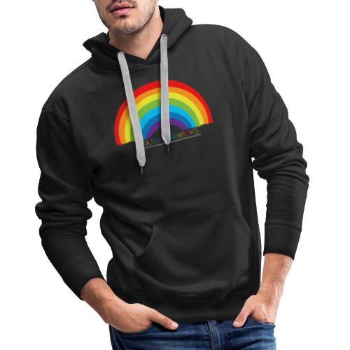 chasing rainbows - Sudadera con capucha premium para hombre