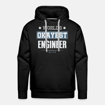 World's Okayest Engineer - Hoodies for men