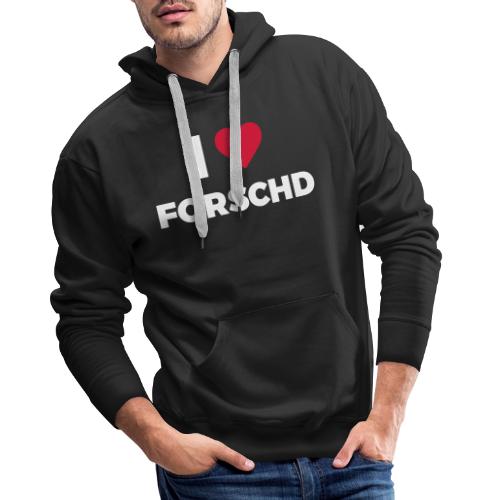 I ❤ Forschd - Männer Premium Hoodie