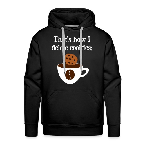 Cookies Kaffee Nerd Geek - Männer Premium Hoodie