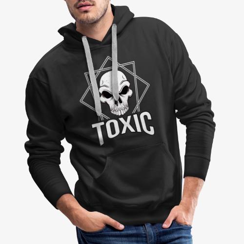 Toxic Skull - Herre Premium hættetrøje