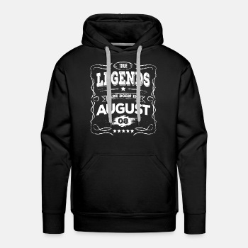 True legends are born in August - Hoodies for men