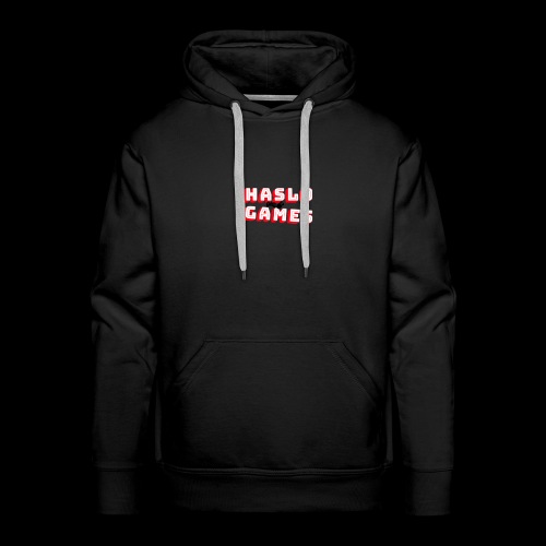 NEW HASLOGAMES LOGO - Mannen Premium hoodie