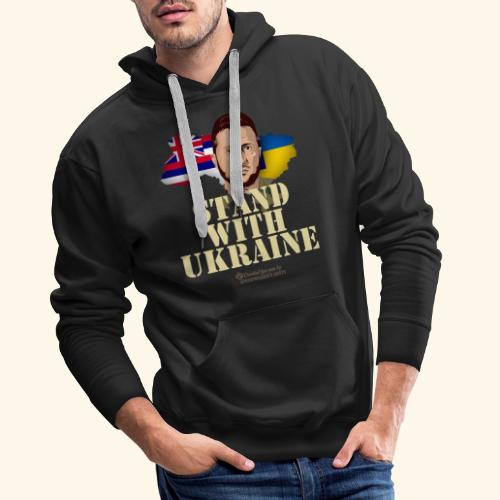 Ukraine Hawaii - Männer Premium Hoodie
