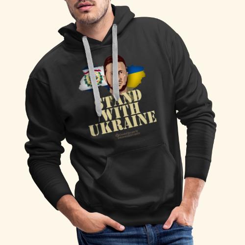 Ukraine West Virginia - Männer Premium Hoodie