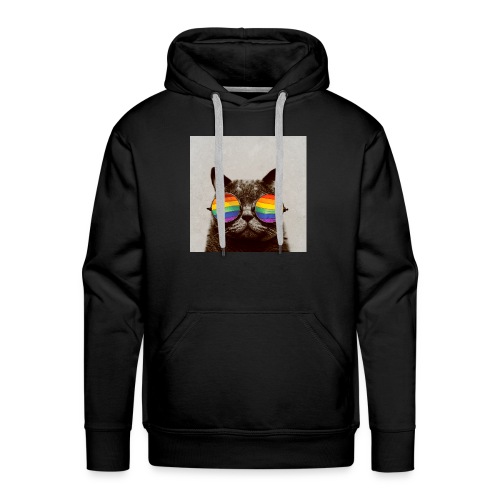 rainbowcat - Mannen Premium hoodie