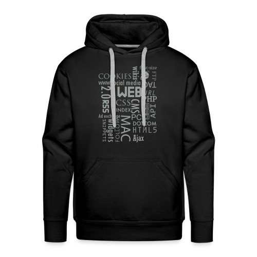 T shirt web - Sweat-shirt à capuche Premium Homme
