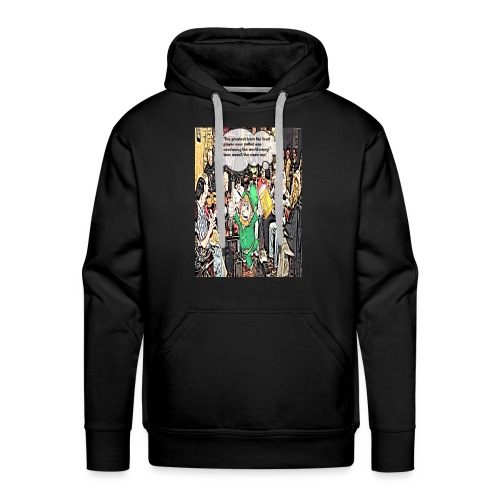 The Greatest Trick The Trad Player Ever Pulled - Men's Premium Hoodie