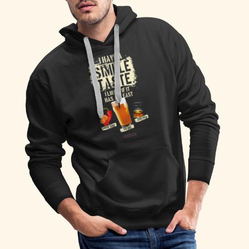 Whisky Chili Craft Beer - Männer Premium Hoodie