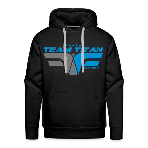 ffi_titan_face - Sweat-shirt à capuche Premium Homme
