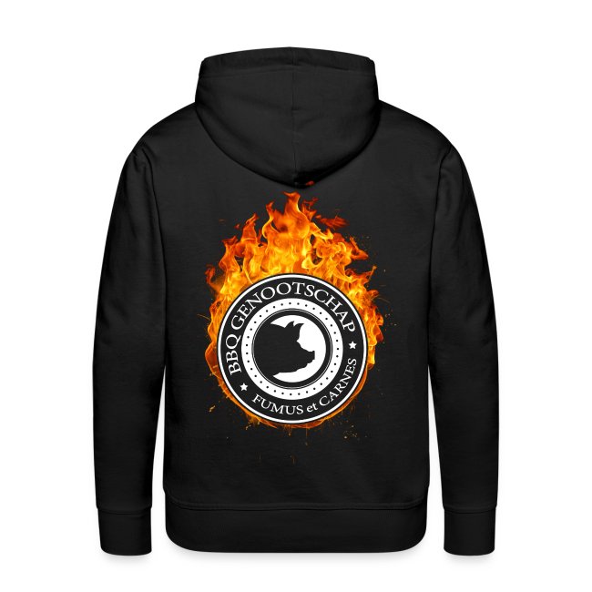 BBQ Genootschap Flaming Logo Hoodie