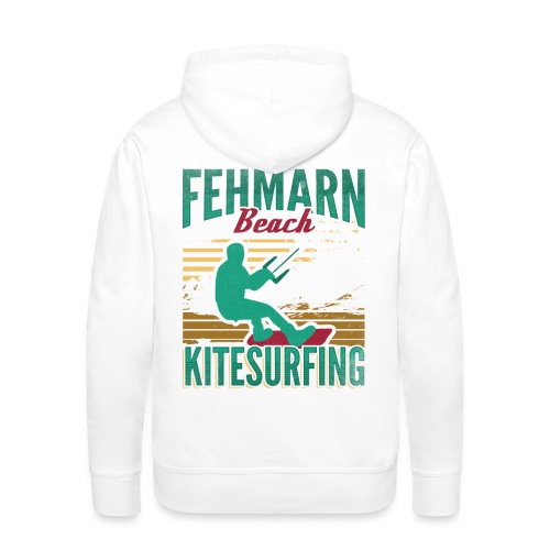Kitesurfing Fehmarn - Männer Premium Hoodie