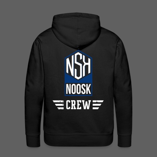NOOSK CREW [BLEU] - Sweat-shirt à capuche Premium pour hommes