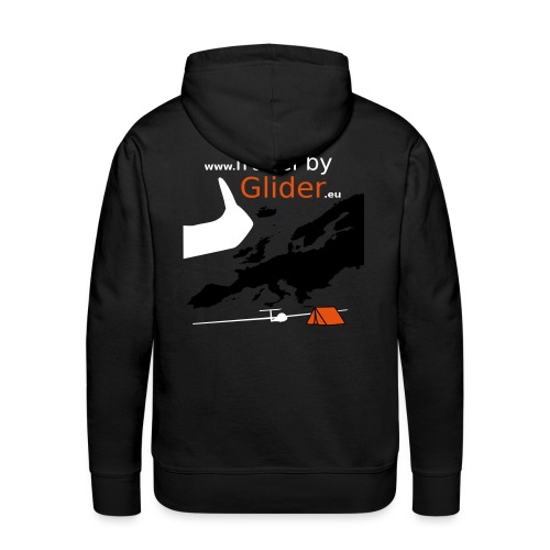 TravelByGlider_Shirt_Logo - Männer Premium Hoodie