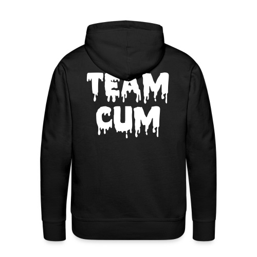 Team Cum (black) - Men's Premium Hoodie