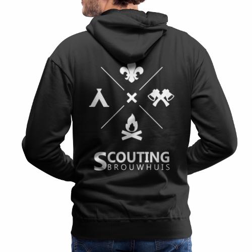 Scouting Brouwhuis - Mannen Premium hoodie