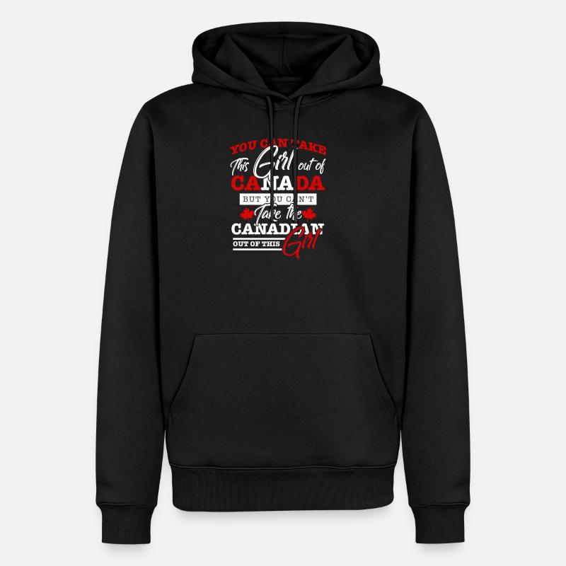 Canada - Sweat à capuche Premium bio Homme - noir