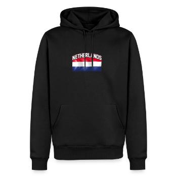 Pays-Bas Pays-Bas Pays-Bas - Sweat à capuche Premium bio Homme - noir - Devant - Nico (187cm)