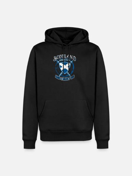 Scotland - Men’s Premium Organic Hoodie - black