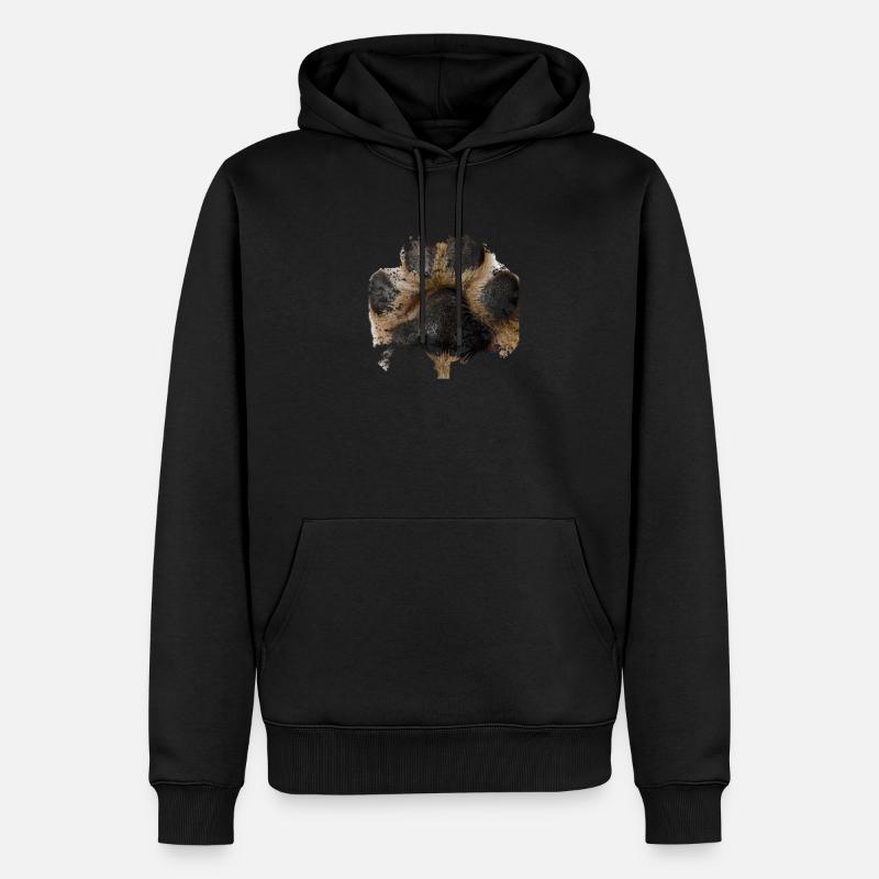 baum des lebens - Männer Premium Bio Hoodie - Schwarz