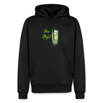Miss Mojito Party Cocktail - Männer Premium Bio Hoodie - Schwarz - Vorne - Nico (187cm)