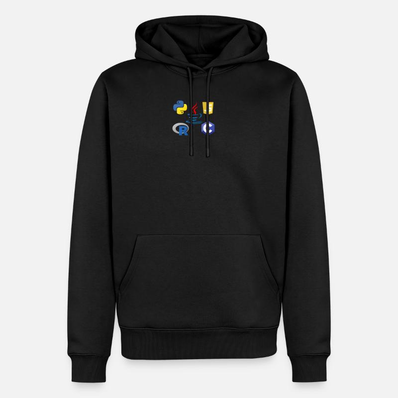 Programming - Männer Premium Bio Hoodie - Schwarz