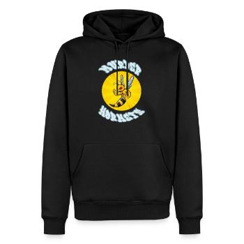 Murder Hornets Killer Hornets - Men’s Premium Organic Hoodie - black - Front - Nico (187cm)