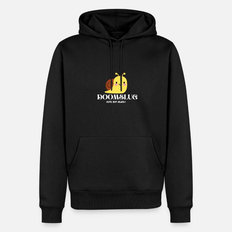 Limace funeste - Sweat à capuche Premium bio Homme - noir