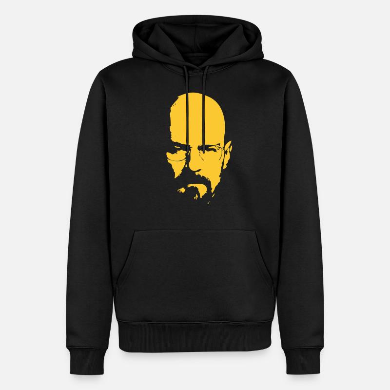 Der Koch - Männer Premium Bio Hoodie - Schwarz