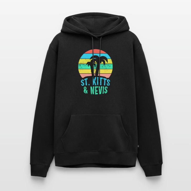 ST. KITTS & NEVIS Männer Premium Bio Hoodie
