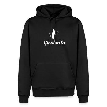 Ginderella Gin Team JGA Jungesellin Team Party - Sweat à capuche Premium bio Homme - noir - Devant - Nico (187cm)