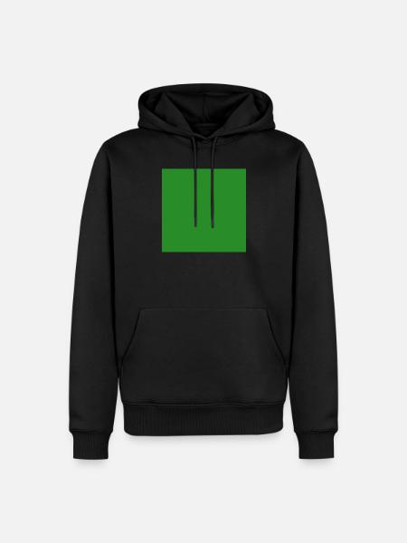 green background texture template personalize - Men’s Premium Organic Hoodie - black