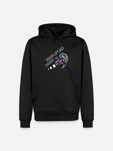 Darts Highspeed - Männer Premium Bio Hoodie - Schwarz