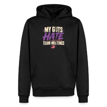 Morbus Crohn, Morbus Crohn, Ibd-krieger - Männer Premium Bio Hoodie - Schwarz - Vorne - Nico (187cm)