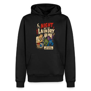 Night of the Revenge Socks - Men’s Premium Organic Hoodie - black - Front - Nico (187cm)