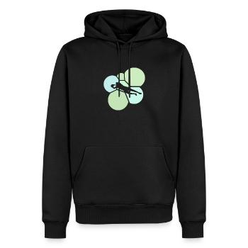 Fussball Fussballspieler Torwart Fussballspieler - Männer Premium Bio Hoodie - Schwarz - Vorne - Nico (187cm)