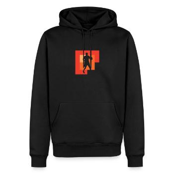 Basketball Hoop Hooping - Männer Premium Bio Hoodie - Schwarz - Vorne - Nico (187cm)