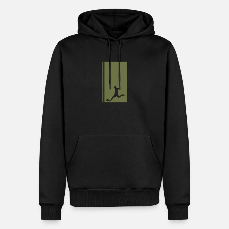 Fussball Kicker Soccer - Sweat à capuche Premium bio Homme - noir