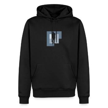 Golf Golf Balle Golfeur Golf Terrain de golf - Sweat à capuche Premium bio Homme - noir - Devant - Nico (187cm)