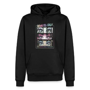Monster High™ Skeleton Crew Tour 2010 - Sweat à capuche Premium bio Homme - noir - Devant - Nico (187cm)