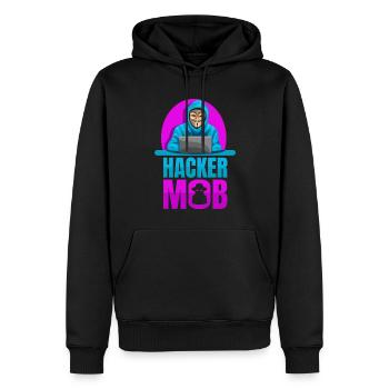 Programmer Coder Software Developer - Men’s Premium Organic Hoodie - black - Front - Nico (187cm)