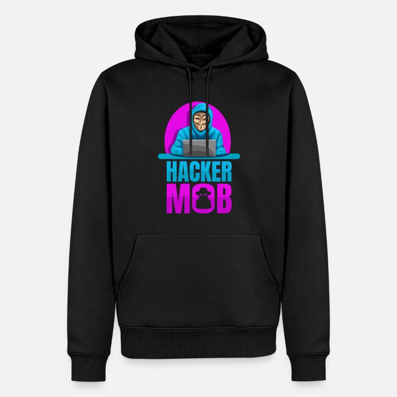 Programmer Coder Software Developer - Men’s Premium Organic Hoodie - black