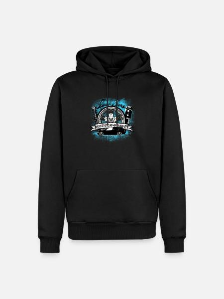 Tuning Low - Männer Premium Bio Hoodie - Schwarz