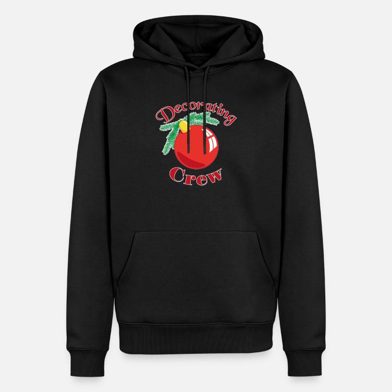 Decorating crew - Men’s Premium Organic Hoodie - black