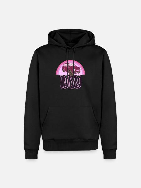 1989 - Men’s Premium Organic Hoodie - black